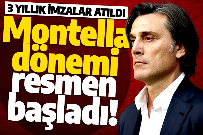 Montella D Nemi Resmen Ba Lad Y Ll K Imzalar At Ld Trhaber