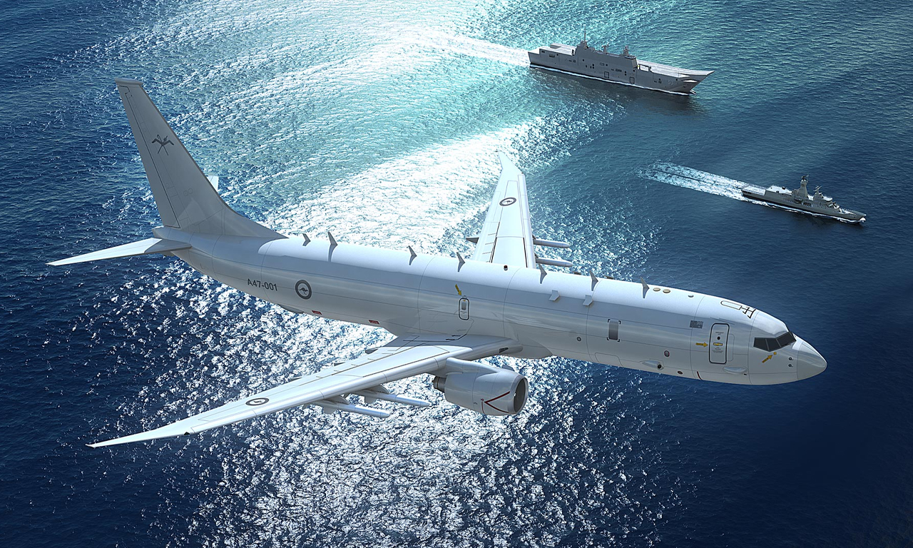  P-8I Poseidon deniz devriye uçağı