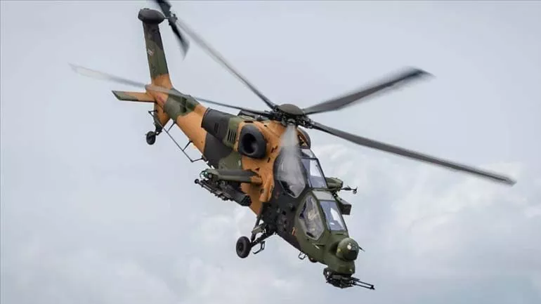 Kara Kuvvetleri Komutanlığı'na bir Atak helikopter daha