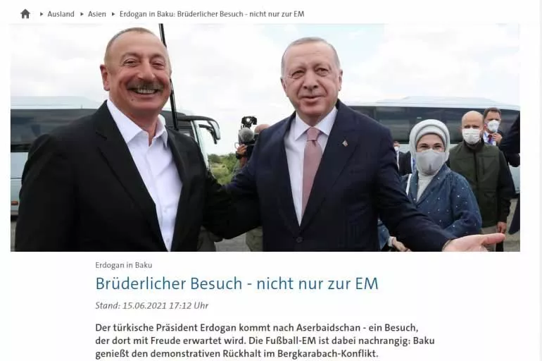 Türkiye-Azerbaycan kardeşliği Alman basınında