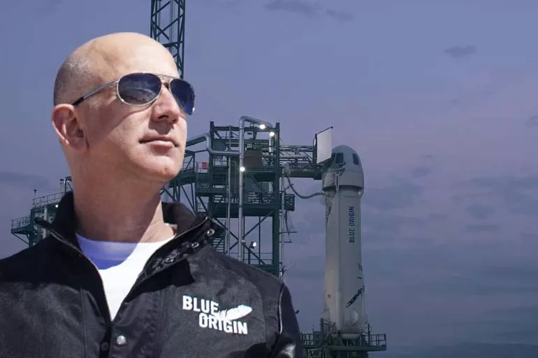 Jeff Bezos kendi uzay şirketiyle dünyanın sınırlarını aştı!