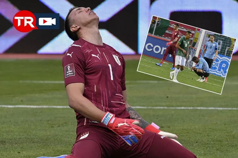 Muslera'nın yediği gol şok etti! Uruguay Dünya Kupası biletini zora soktu