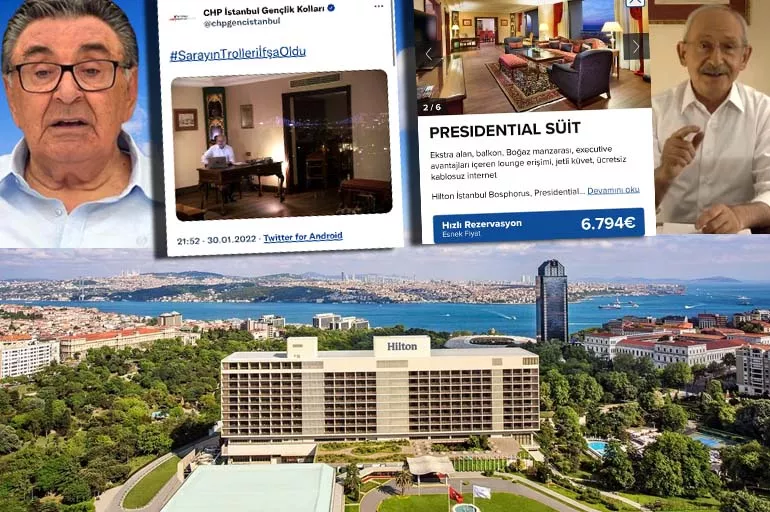 Hilton faturasını kim ödedi? Kılıçdaroğlu'nun başkanlık suitindeki masrafının nasıl karşılandığı merak konusu