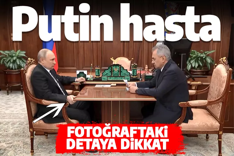 Dünya Putin'in fotoğrafını konuşuyor! Hastalığı kötüye gidiyor