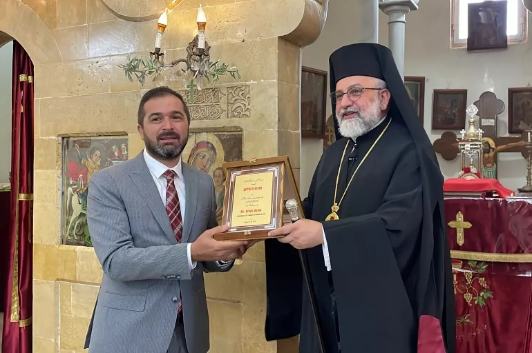 TİKA'dan Lübnan'da Ortodoks Kilisesi'nin tadilatına yardım