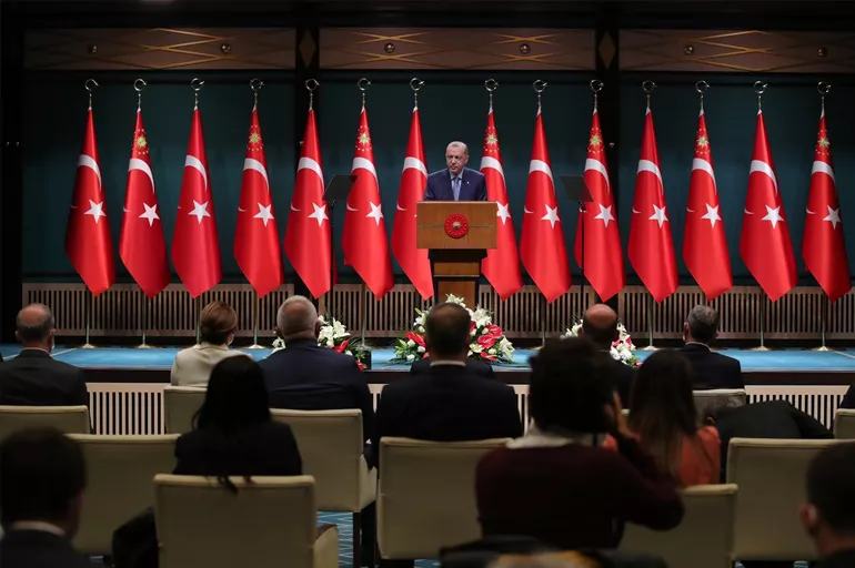Kabine yarın toplanıyor! Cumhurbaşkanı Erdoğan millete sesleniş konuşması yapacak