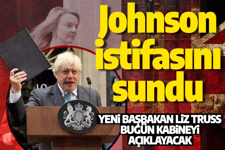 İngiltere Başbakanı Boris Johnson Kraliçe'ye istifasını sundu! Liz Truss bugün kabineyi açıklayacak