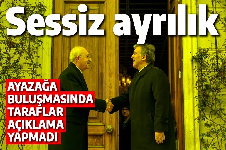 Beklenen buluşma gerçekleşti: Kemal Kılıçdaroğlu ile Abdullah Gül bir arada!