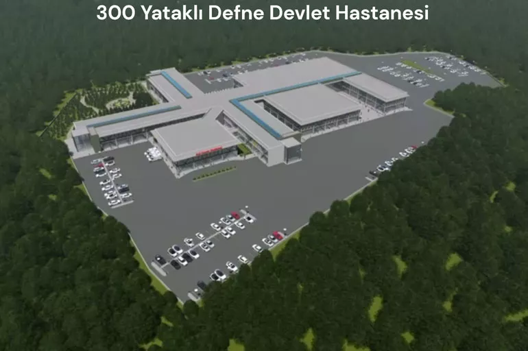 Temel atılıp bırakıldı algısı sonrası flaş paylaşım: Defne Devlet Hastanesi inşaatı son sürat devam ediyor