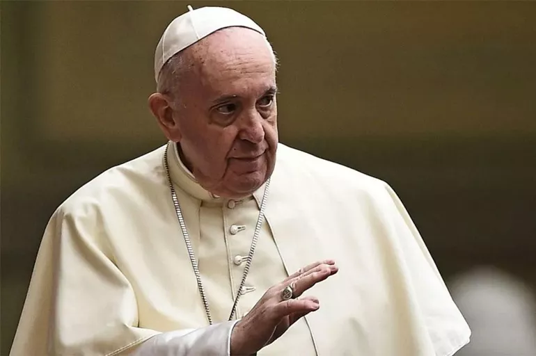 Papa yine hasta: Kimseyi kabul edemedi