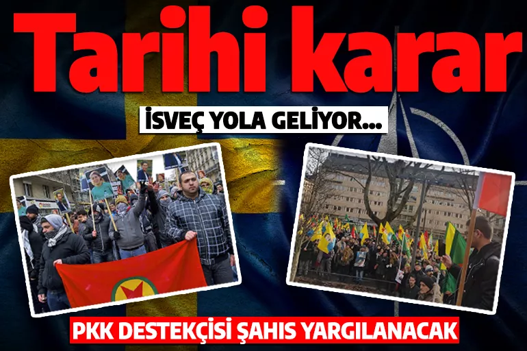İsveç'ten tarihi karar: PKK destekçisi şahıs yargılanacak