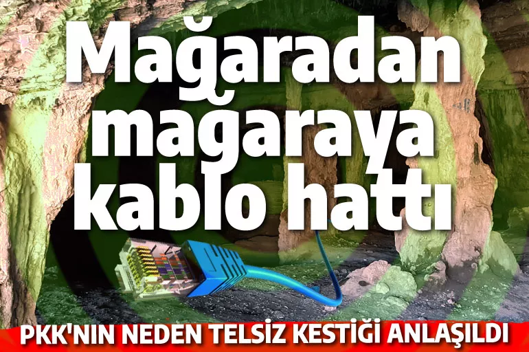 PKK'nın ByLock arşivine Mehmetçik baskını! Yüzme havuzlu mağaraya kablo hattı döşemişler