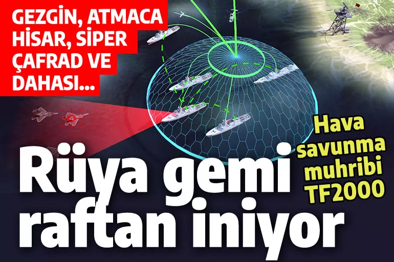 TF2000 yapımı başlıyor: ATMACA, GEZGİN, HİSAR, SİPER, ÇAFRAD aynı gemide!