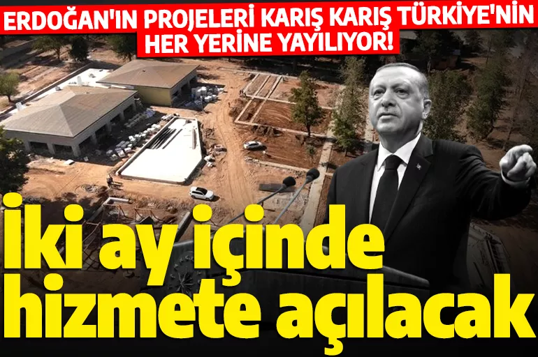 Erdoğan'ın projeleri karış karış Türkiye'nin her yerine yayılıyor! Tatvan’a 65 bin metrekarelik Millet bahçesi