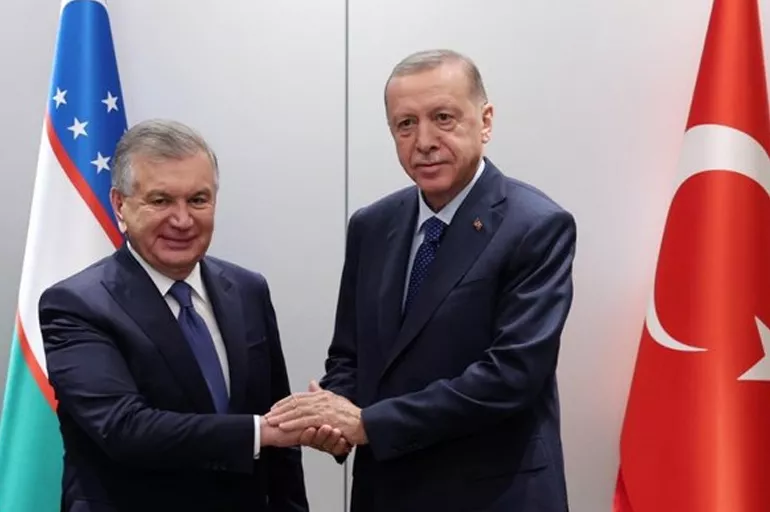 Son dakika: Cumhurbaşkanı Erdoğan, Özbekistan Cumhurbaşkanı ile görüşme gerçekleştirdi