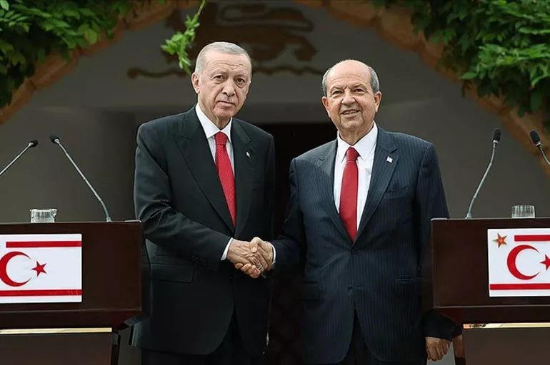 Tüm dünyaya 'KKTC'yi tanıyın' çağrısı yapmıştı: KKTC'den Cumhurbaşkanı Erdoğan'a teşekkür
