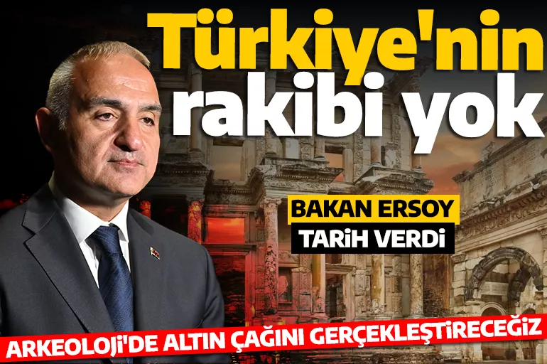 İstanbul'a rekor ziyaretçi! Bakan Ersoy tarih verdi: Türkiye'de arkeolojinin altın çağını gerçekleştireceğiz