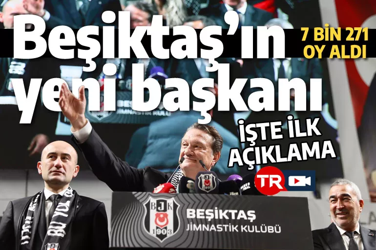 Son dakika... Beşiktaş'ın yeni başkanı belli oldu! Hasan Arat dönemi