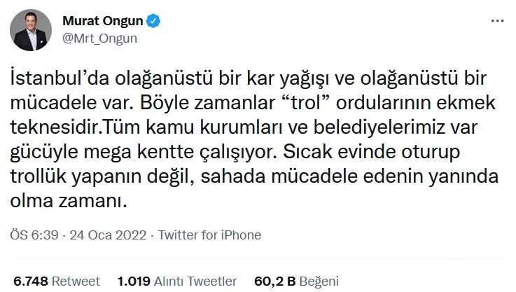 İstanbul'a Kar Geliyor! Ekrem İmamoğlu Bu Kez Hangi Elçiyle Buluşacak ...