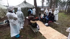 Belarus-Polonya sınırındaki 2 bin göçmenin zorlu mücadelesi
