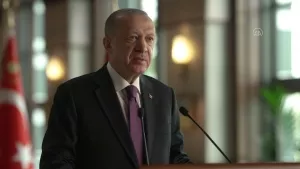 Cumhurbaşkanı Erdoğan, Türkiye 2023 Zirvesi'ne video mesaj gönderdi