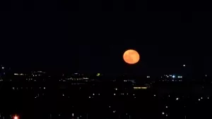 ABD'de yılın son dolunayı: 'Soğuk Ay'