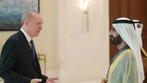 Cumhurbaşkanı Erdoğan Dubai Emiri Al Maktum ile görüştü
