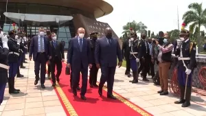 Cumhurbaşkanı Erdoğan, Kongo'dan ayrılarak Senegal'e hareket etti!