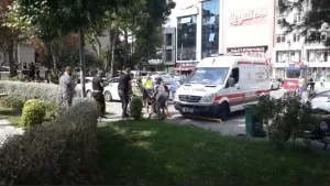 İşte o anlar! Silivri'de iki polisin yaralandığı görüntüler kamerada