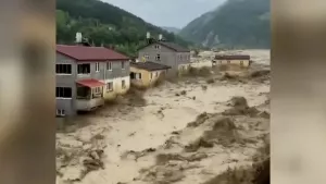 Sinop'taki selin ilk anından yeni görüntüler ortaya çıktı!