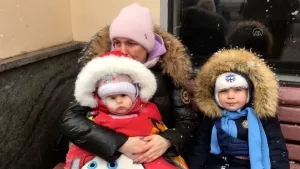 Ukraynalılar zorlu kış şartlarında tahliye için gün sayıyor!