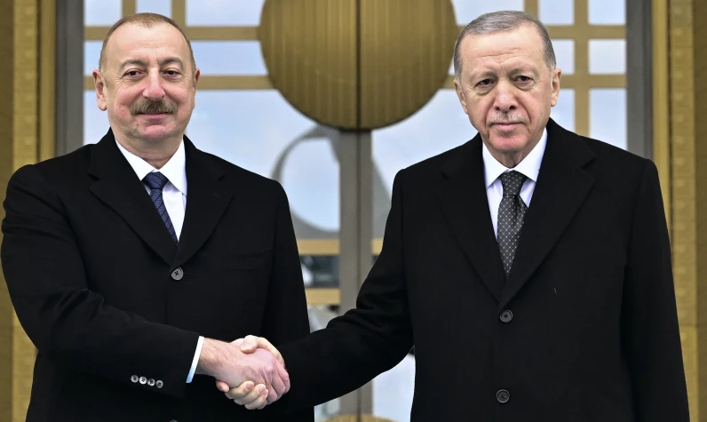 Azerbaycan Cumhurbaşkanı İlham Aliyev, Türkiye'ye geldi! Cumhurbaşkanı Erdoğan'la görüştü