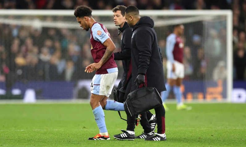 Fulham maçı öncesi Aston Villa'ya kötü haber: Fransız futbolcu sezonu kapattı