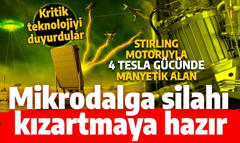 Düşmanı mikrodalga silahıyla kızartacaklar! Bir kamyona sığıyor, her şeyi pişiriyor