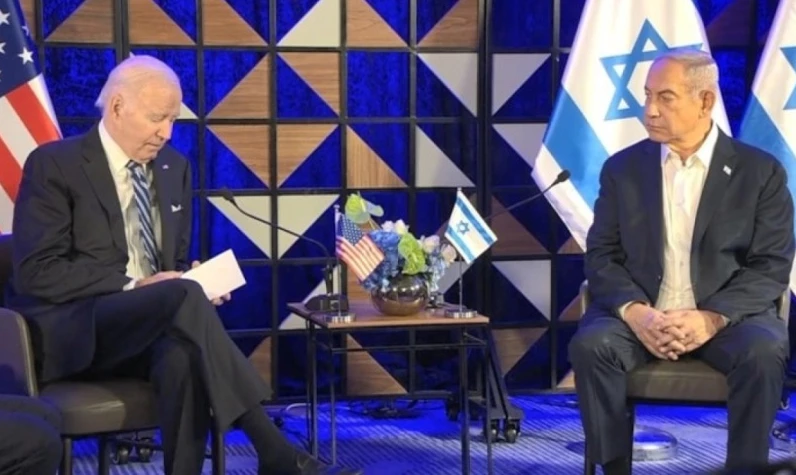 Netanyahu'dan Biden'a cevap: 'Amerikan kamuoyu arkamda'
