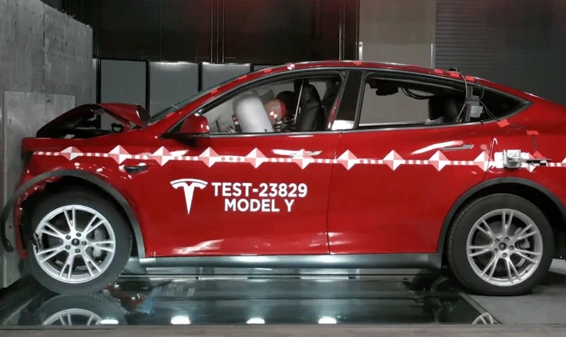 Tesla'nın sağlamlık testi çıldırttı! Volvo bile bu kadar dayanamaz