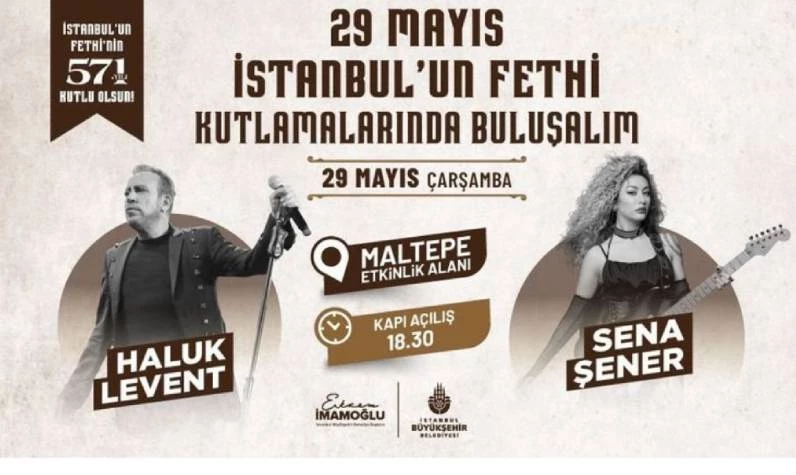 29 Mayıs bugün hangi konserler var? İstanbul'un Fethi etkinlik ve kutlamaları nerede?