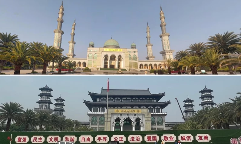 Son minareyi de yıktı! Çin Müslüman ibadethanelerini pagoda yaptı