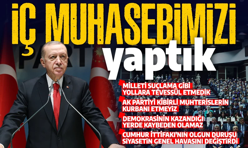 Cumhurbaşkanı Erdoğan seçim sonuçlarıyla ilgili konuştu: Demokrasi sıfır toplamlı bir oyun değildir!