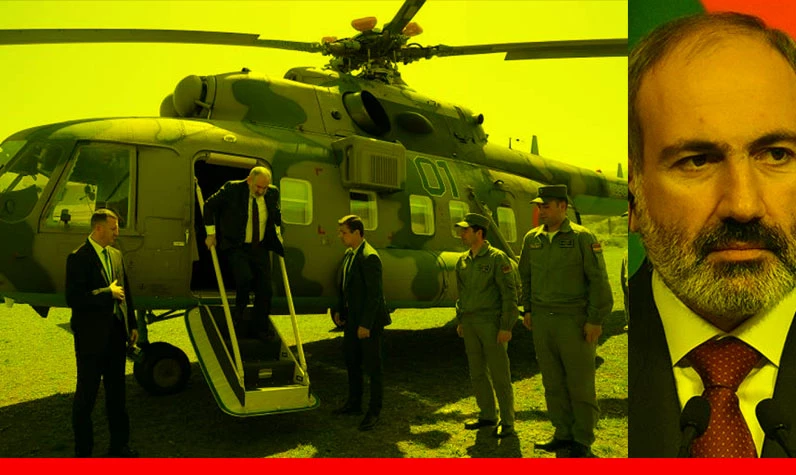 Ülkeyi alarma geçiren gelişme: Paşinyan'ın helikopteri az kalsın düşüyordu!