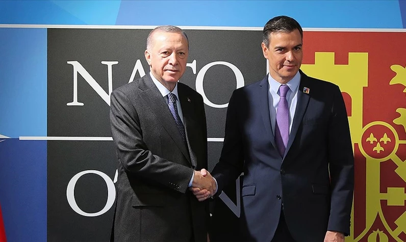 Son dakika... Cumhurbaşkanı Erdoğan, İspanya Başbakanı Sanchez ile görüştü