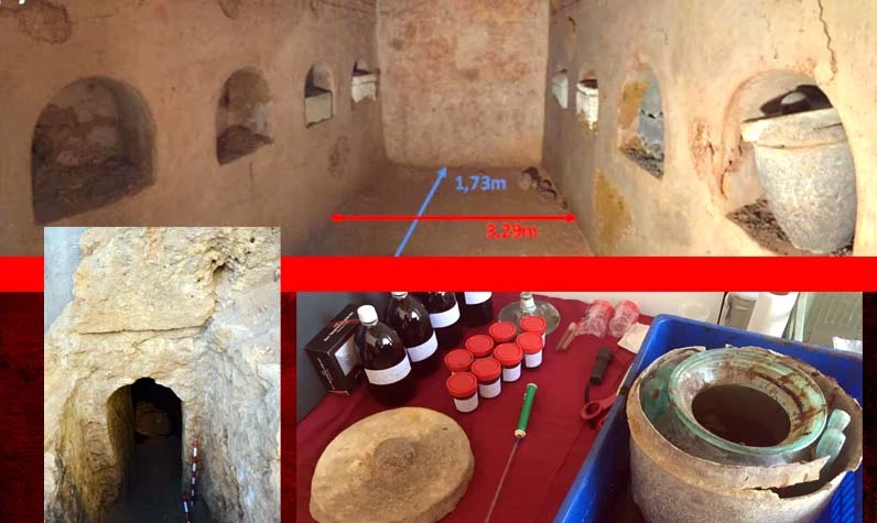 2 bin yıllık Roma mezarından çıkan kavanozdaki sıvının ne olduğu laboratuvarda anlaşıldı