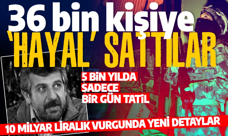 10 milyarlık vurgunun sonu hapiste bitti! Ücretsiz tatil vaadiyle 36 bin kişiyi dolandırdılar! Yakayı ele verdiler!