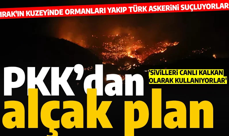 'Kaçacak delik bulamayan PKK'lı teröristler ormanları yakmaya başladı': MSB, terör örgütünün hain planını deşifre etti