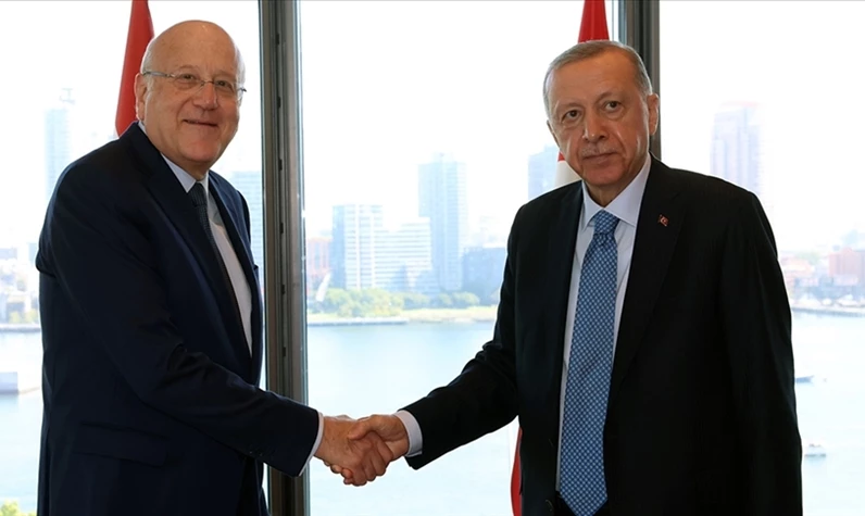 Son dakika... Cumhurbaşkanı Erdoğan'dan kritik temas! Lübnan Başbakanı Mikati ile görüştü