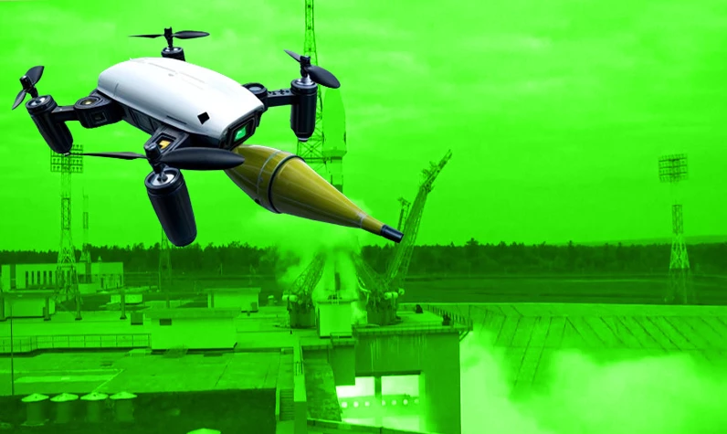 300 Euro'luk dron 25 milyon dolarlık tesisi yok etti: Şok saldırı: Cephede moralleri bozdu