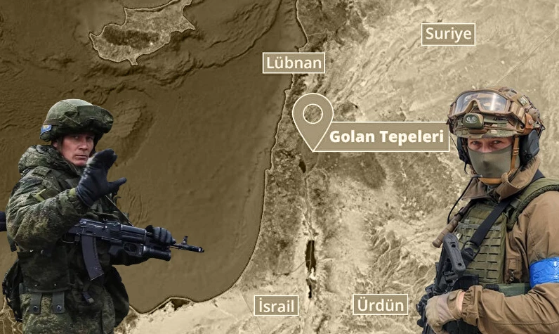 Savaş Suriye'ye sıçradı: Ukrayna Özel Kuvvetleri Rusları Golan Tepeleri'nde avladı