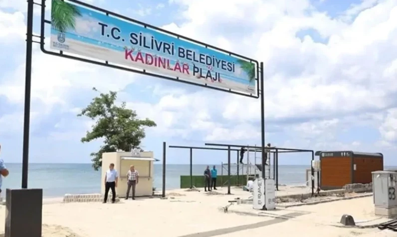 CHP yönetimindeki Silivri Belediyesi'nden skandal karar: Kadınlara özel plajı ortak kullanıma açtı!