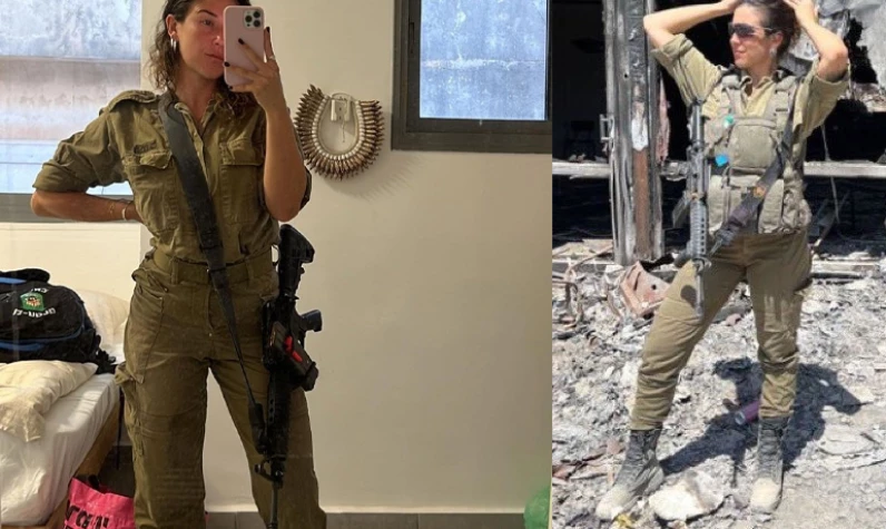 İsrail için savaşan ABD'li kadın askerden alçak paylaşım! Dakikalar sonra sildi