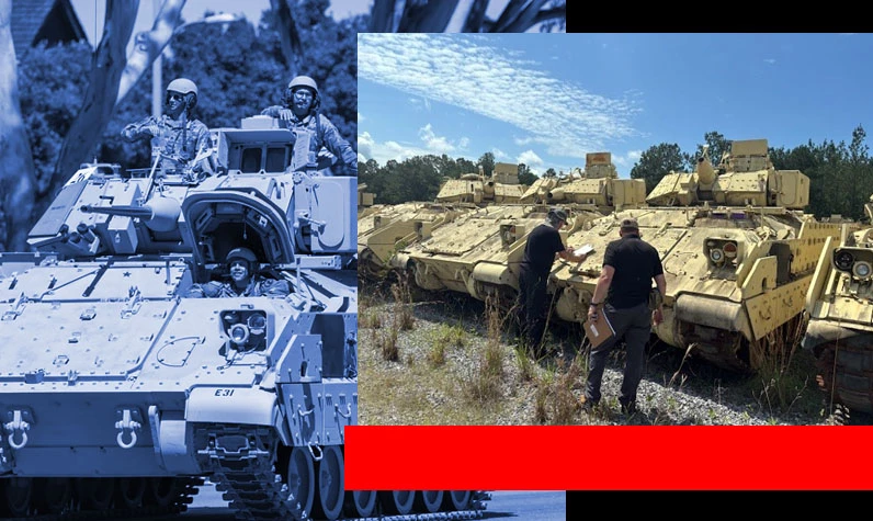 Yunan heyet ikinci el ücretsiz zırhlıları Amerika'da seçti: 4 kilometreden tank vuruyor